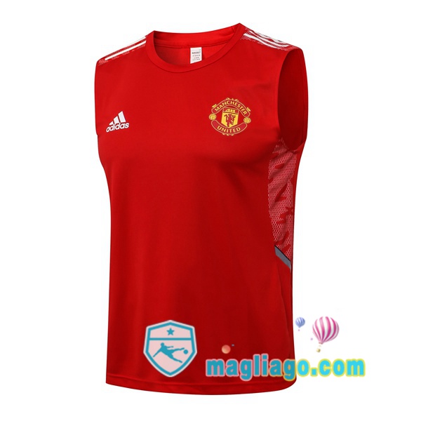 Magliago - Passione Maglie Thai Affidabili Basso Costo Online Shop | Gilet da Calcio Manchester United Rosso 2021/2022