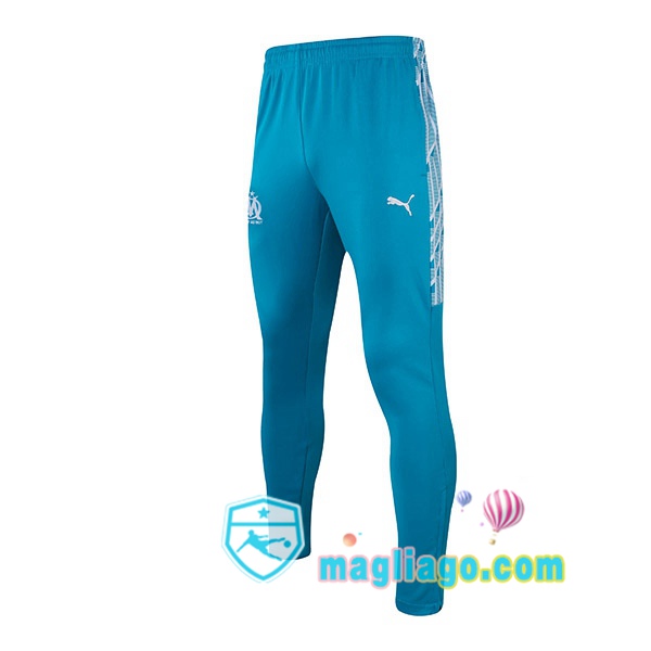 Magliago - Passione Maglie Thai Affidabili Basso Costo Online Shop | Pantaloni Da Allenamento Marsiglia OM Blu 2021/2022
