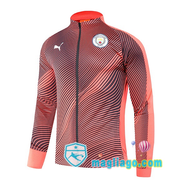 Magliago - Passione Maglie Thai Affidabili Basso Costo Online Shop | Giacca Calcio Manchester City Rosa 2021/2022