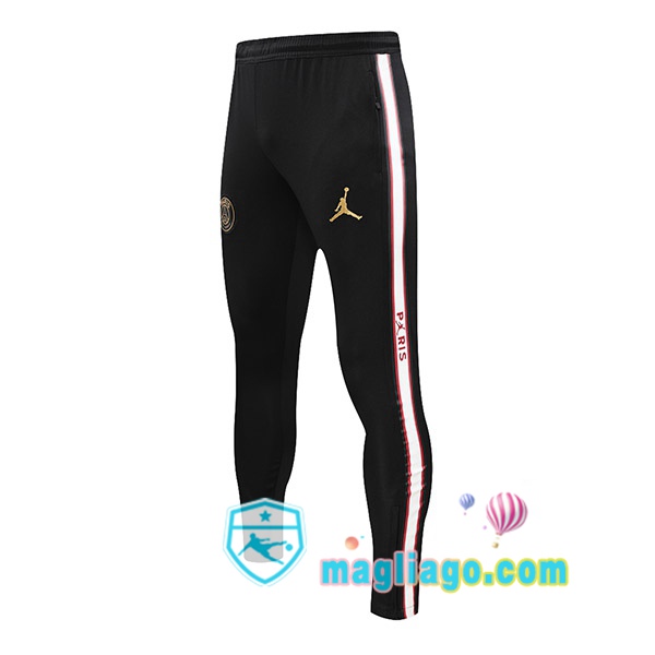 Magliago - Passione Maglie Thai Affidabili Basso Costo Online Shop | Pantaloni Da Allenamento JORDAN Paris PSG Nero 2021/2022
