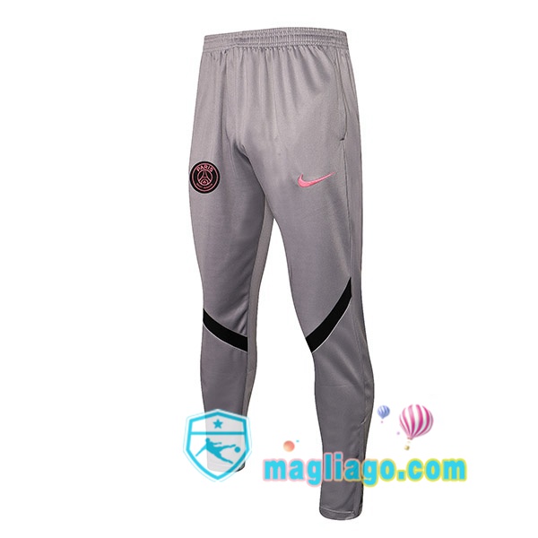 Magliago - Passione Maglie Thai Affidabili Basso Costo Online Shop | Pantaloni Da Allenamento JORDAN Paris PSG Grigio 2021/2022