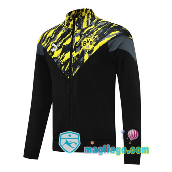 Magliago - Passione Maglie Thai Affidabili Basso Costo Online Shop | Giacca Calcio Dortmund BVB Giallo Nero 2021/2022
