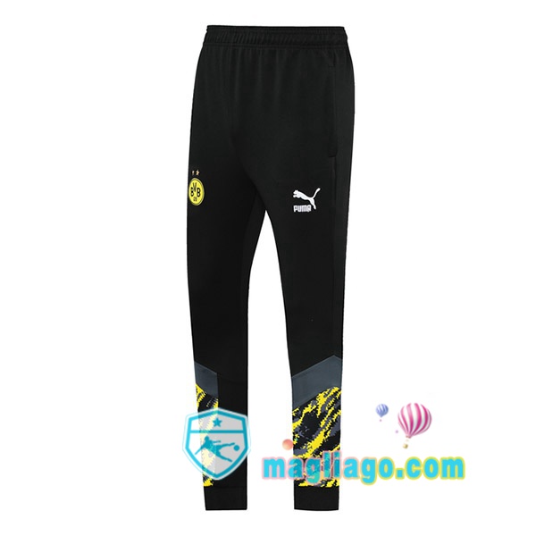 Magliago - Passione Maglie Thai Affidabili Basso Costo Online Shop | Pantaloni Da Allenamento Dortmund BVB Nero Giallo 2021/2022