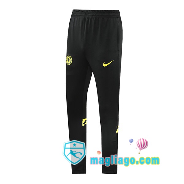 Magliago - Passione Maglie Thai Affidabili Basso Costo Online Shop | Pantaloni Da Allenamento FC Chelsea Nero 2021/2022