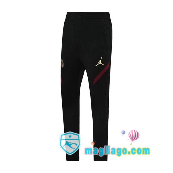 Magliago - Passione Maglie Thai Affidabili Basso Costo Online Shop | Pantaloni Da Allenamento JORDAN Paris PSG Nero 2021/2022