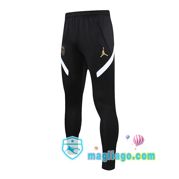 Magliago - Passione Maglie Thai Affidabili Basso Costo Online Shop | Pantaloni Da Allenamento JORDAN Paris PSG Nero 2021/2022