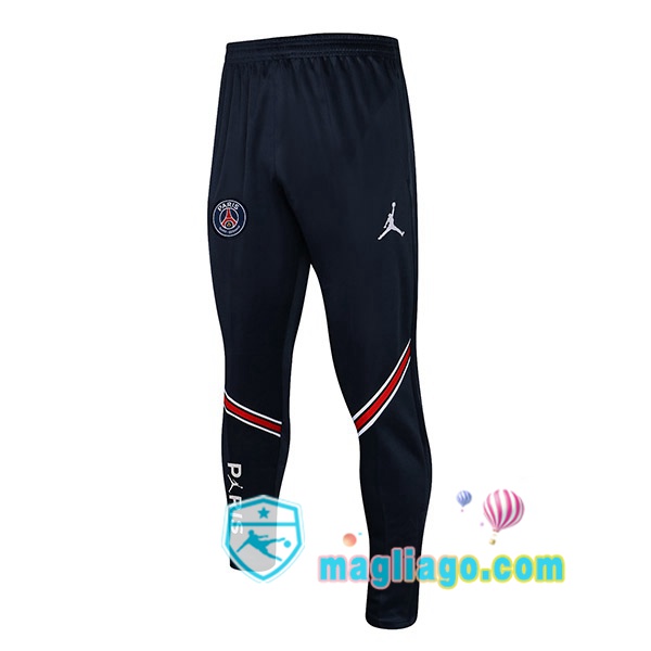 Magliago - Passione Maglie Thai Affidabili Basso Costo Online Shop | Pantaloni Da Allenamento JORDAN Paris PSG Blu Royal 2021/2022