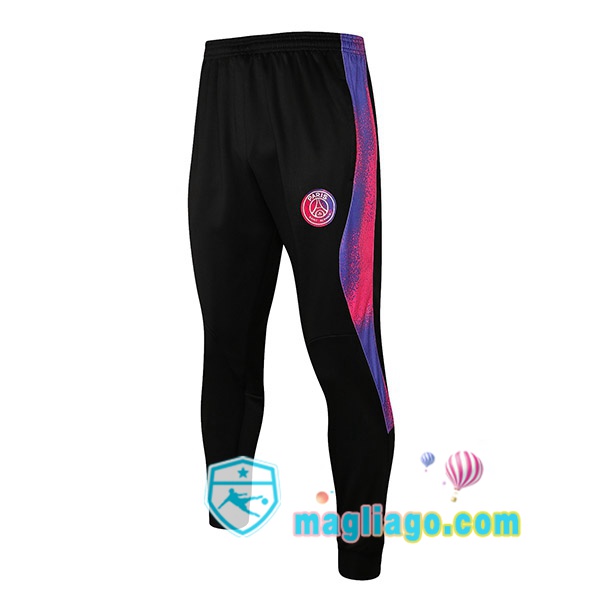 Magliago - Passione Maglie Thai Affidabili Basso Costo Online Shop | Pantaloni Da Allenamento JORDAN Paris PSG Nero Porpora 2021/2022