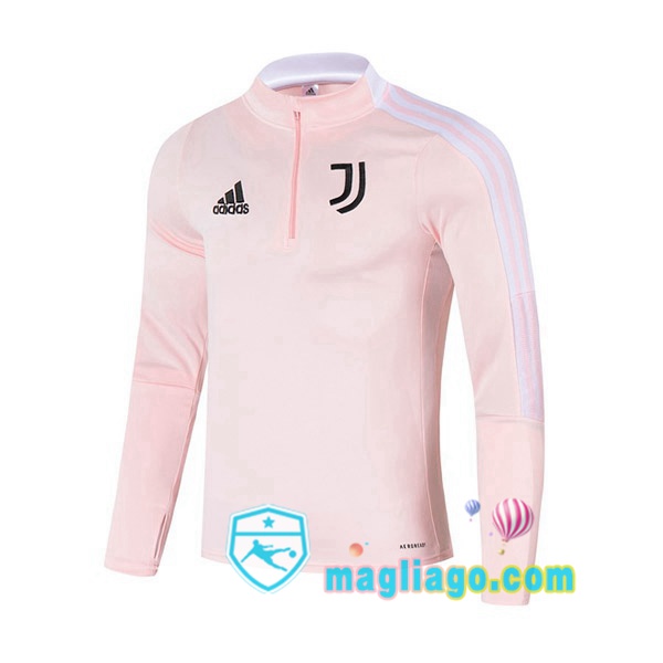 Magliago - Passione Maglie Thai Affidabili Basso Costo Online Shop | Felpa Calcio Juventus Rosa 2021/2022