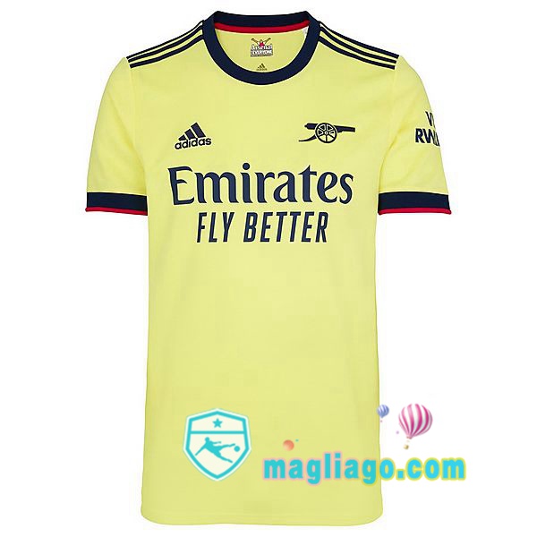 Magliago - Passione Maglie Thai Affidabili Basso Costo Online Shop | Maglia Arsenal Seconda 2021/2022