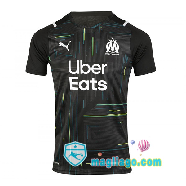 Magliago - Passione Maglie Thai Affidabili Basso Costo Online Shop | Maglia Marsiglia OM Portiere Nero 2021/2022