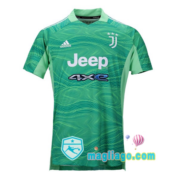 Magliago - Passione Maglie Thai Affidabili Basso Costo Online Shop | Maglia Juventus Portiere Verde 2021/2022