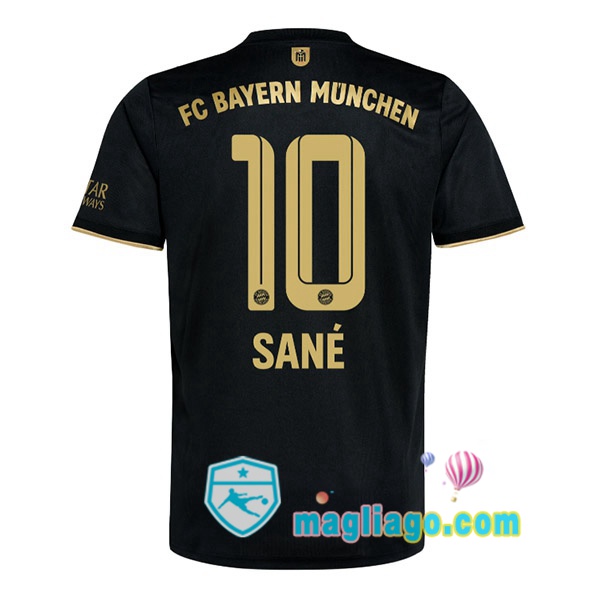 Magliago - Passione Maglie Thai Affidabili Basso Costo Online Shop | Maglia Bayern Monaco (Sané 10) Uomo Seconda 2021/2022