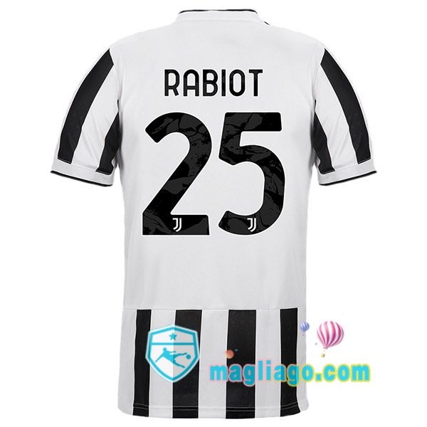 Magliago - Passione Maglie Thai Affidabili Basso Costo Online Shop | Maglia Juventus (RABIOT 25) Uomo Prima 2021/2022