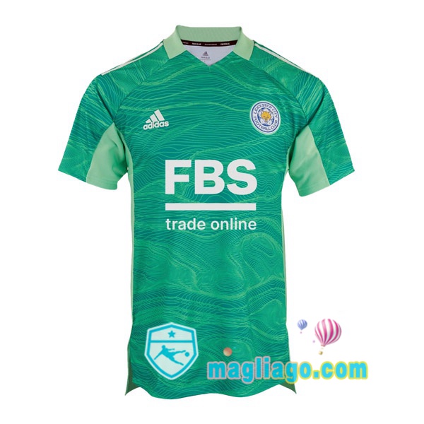 Magliago - Passione Maglie Thai Affidabili Basso Costo Online Shop | Maglia Leicester City Uomo Portiere Verde 2021/2022