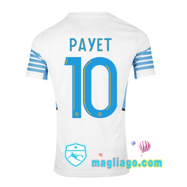 Magliago - Passione Maglie Thai Affidabili Basso Costo Online Shop | Maglia Marsiglia OM (PAYET 10) Uomo Prima 2021/2022