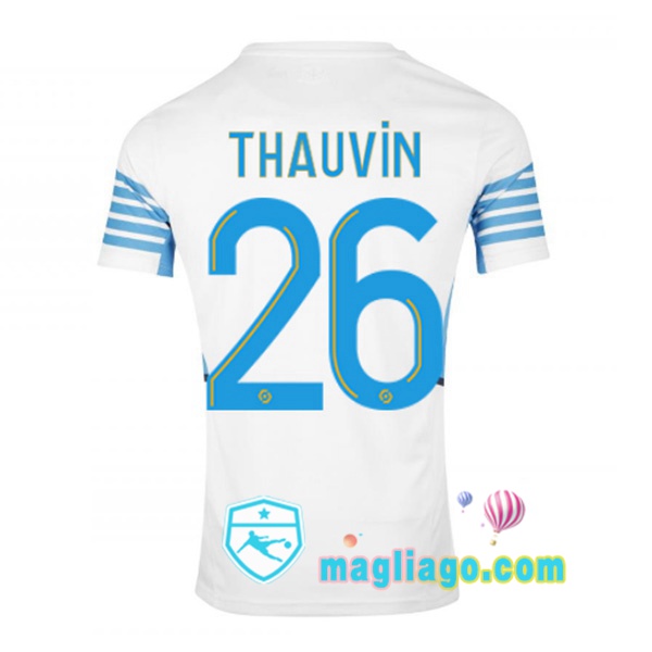 Magliago - Passione Maglie Thai Affidabili Basso Costo Online Shop | Maglia Marsiglia OM (THAUVIN 26) Uomo Prima 2021/2022