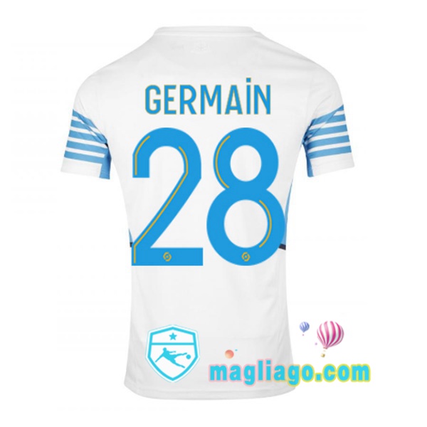 Magliago - Passione Maglie Thai Affidabili Basso Costo Online Shop | Maglia Marsiglia OM (GERMAIN 28) Uomo Prima 2021/2022