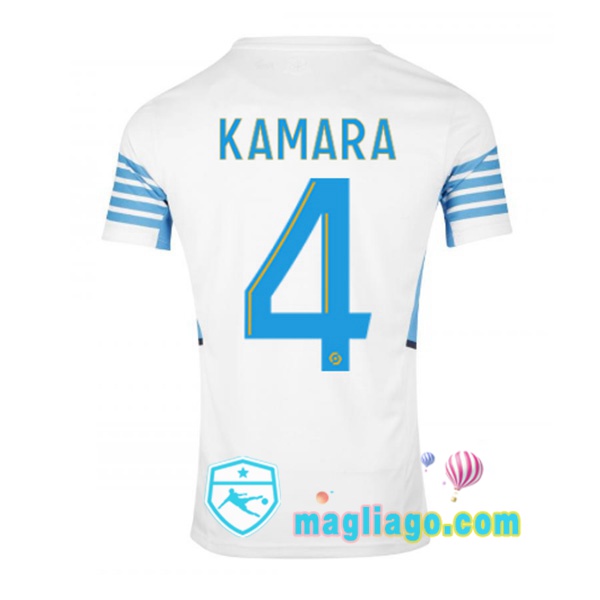 Magliago - Passione Maglie Thai Affidabili Basso Costo Online Shop | Maglia Marsiglia OM (KAMARA 4) Uomo Prima 2021/2022