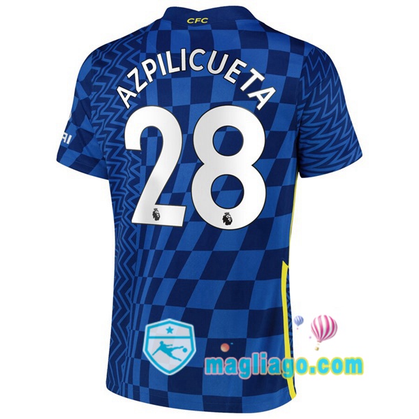 Magliago - Passione Maglie Thai Affidabili Basso Costo Online Shop | Maglia FC Chelsea (AZPILICUETA 28) Uomo Prima 2021/2022