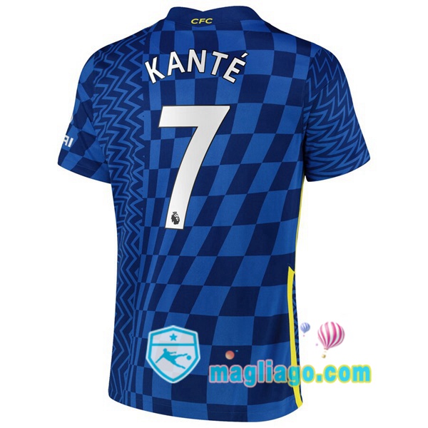 Magliago - Passione Maglie Thai Affidabili Basso Costo Online Shop | Maglia FC Chelsea (KANTÉ 7) Uomo Prima 2021/2022