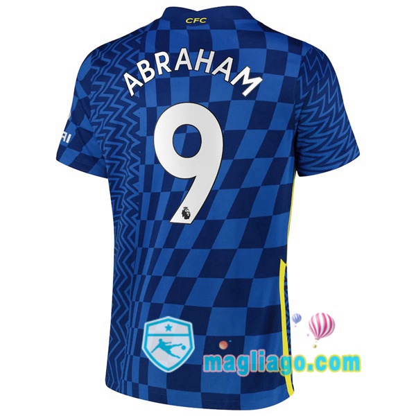Magliago - Passione Maglie Thai Affidabili Basso Costo Online Shop | Maglia FC Chelsea (ABRAHAM 9) Uomo Prima 2021/2022