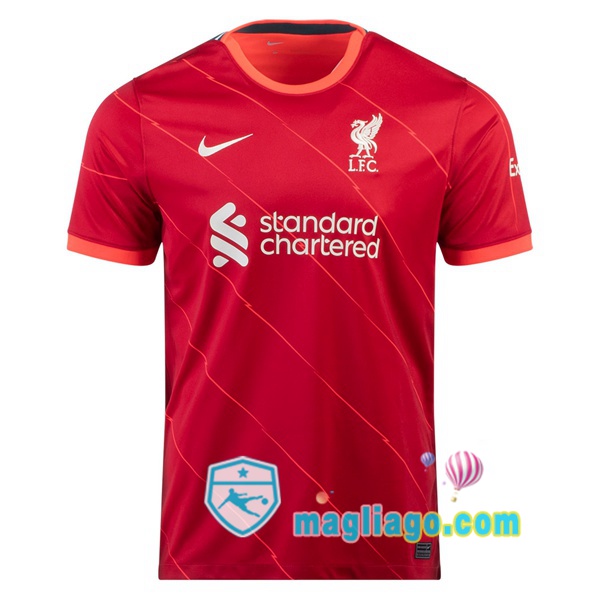 Magliago - Passione Maglie Thai Affidabili Basso Costo Online Shop | Maglia FC Liverpool Uomo Prima 2021/2022