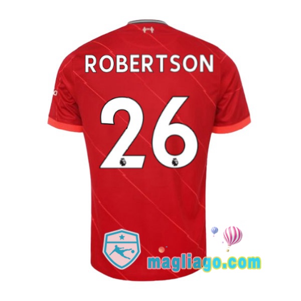 Magliago - Passione Maglie Thai Affidabili Basso Costo Online Shop | Maglia FC Liverpool (ROBERTSON 26) Uomo Prima 2021/2022