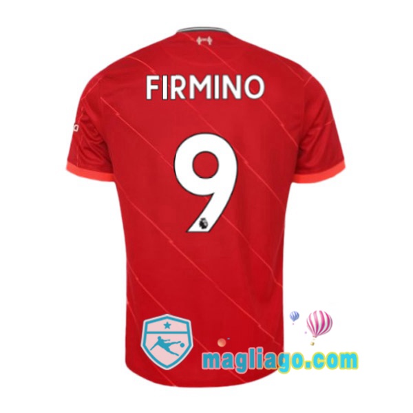Magliago - Passione Maglie Thai Affidabili Basso Costo Online Shop | Maglia FC Liverpool (FIRMINO 9) Uomo Prima 2021/2022