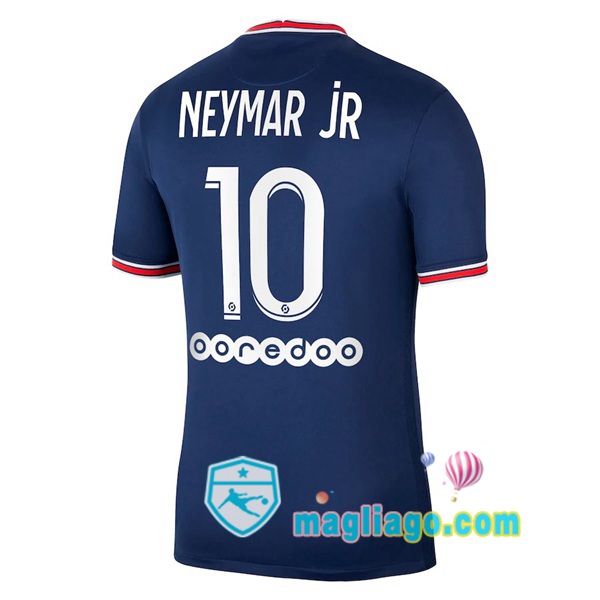 Magliago - Passione Maglie Thai Affidabili Basso Costo Online Shop | Maglia Jordan Paris PSG (Neymar Jr 10) Uomo Prima 2021/2022