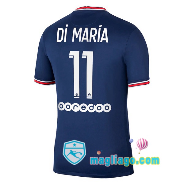 Magliago - Passione Maglie Thai Affidabili Basso Costo Online Shop | Maglia Jordan Paris PSG (Di Maria 11) Uomo Prima 2021/2022