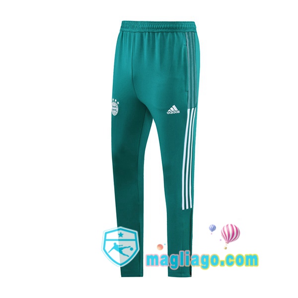Magliago - Passione Maglie Thai Affidabili Basso Costo Online Shop | Pantaloni Da Allenamento Bayern Monaco Verde 2021/2022