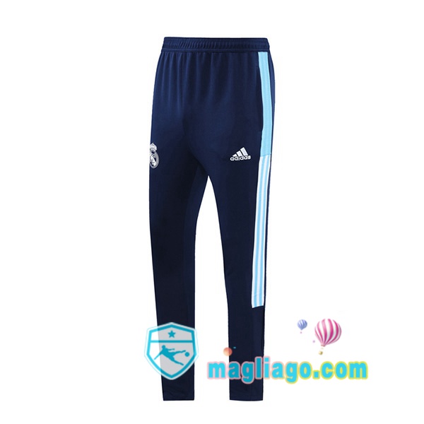Magliago - Passione Maglie Thai Affidabili Basso Costo Online Shop | Pantaloni Da Allenamento Real Madrid Blu Royal 2021/2022