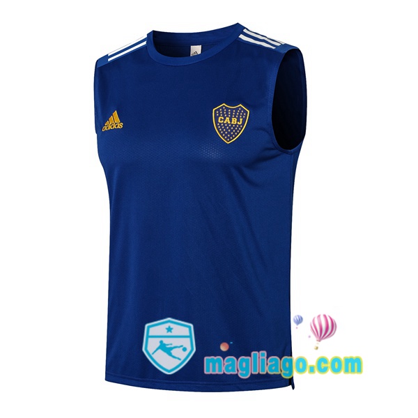Magliago - Passione Maglie Thai Affidabili Basso Costo Online Shop | Gilet da Calcio Boca Juniors Blu 2021/2022