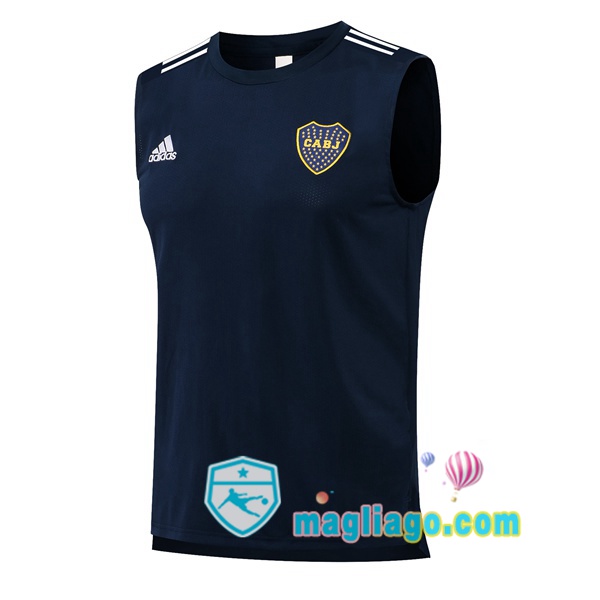 Magliago - Passione Maglie Thai Affidabili Basso Costo Online Shop | Gilet da Calcio Boca Juniors Blu Royal 2021/2022
