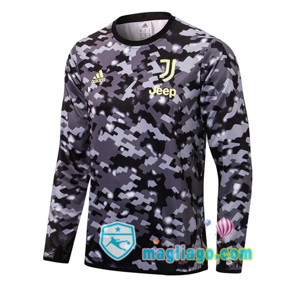Magliago - Passione Maglie Thai Affidabili Basso Costo Online Shop | Felpa Calcio Juventus Grigio 2021/2022