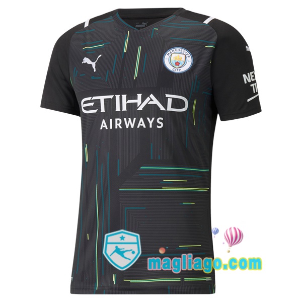 Magliago - Passione Maglie Thai Affidabili Basso Costo Online Shop | Maglia Manchester City Portiere Nero 2021/2022