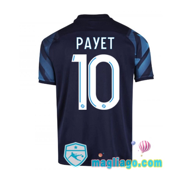 Magliago - Passione Maglie Thai Affidabili Basso Costo Online Shop | Maglia Marsiglia OM (PAYET 10) Seconda 2021/2022