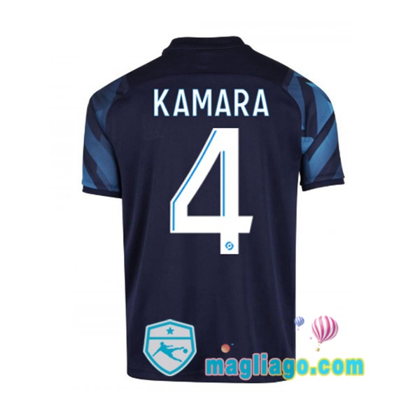 Magliago - Passione Maglie Thai Affidabili Basso Costo Online Shop | Maglia Marsiglia OM (KAMARA 4) Seconda 2021/2022