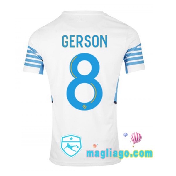 Magliago - Passione Maglie Thai Affidabili Basso Costo Online Shop | Maglia Marsiglia OM (GERSON 8) Prima 2021/2022