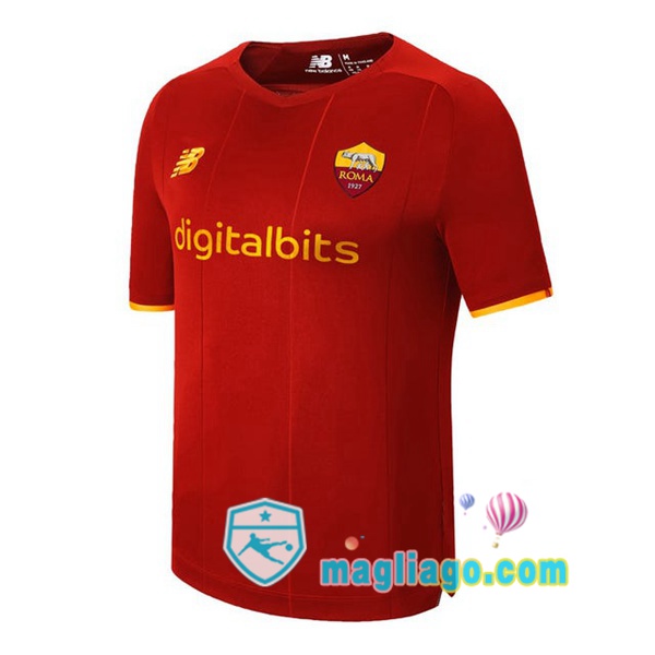 Magliago - Passione Maglie Thai Affidabili Basso Costo Online Shop | Maglia AS Roma Prima 2021/2022