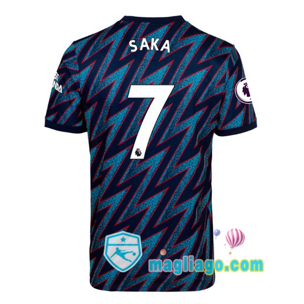 Magliago - Passione Maglie Thai Affidabili Basso Costo Online Shop | Maglia Arsenal (SAKA 7) Uomo Terza 2021/2022