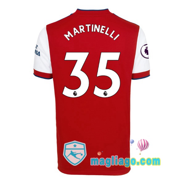 Magliago - Passione Maglie Thai Affidabili Basso Costo Online Shop | Maglia Arsenal (MARTINELLI 35) Uomo Prima 2021/2022