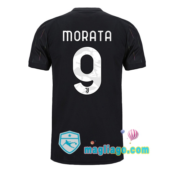 Magliago - Passione Maglie Thai Affidabili Basso Costo Online Shop | Maglia Juventus (MORATA 9) Uomo Seconda 2021/2022