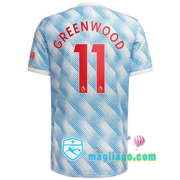 Magliago - Passione Maglie Thai Affidabili Basso Costo Online Shop | Maglia Manchester United (Greenwood 11) Uomo Seconda 2021/2022