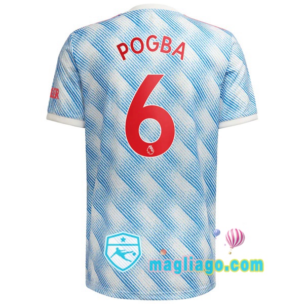 Magliago - Passione Maglie Thai Affidabili Basso Costo Online Shop | Maglia Manchester United (Pogba 6) Uomo Seconda 2021/2022
