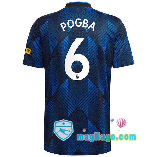 Magliago - Passione Maglie Thai Affidabili Basso Costo Online Shop | Maglia Manchester United (Pogba 6) Uomo Terza 2021/2022