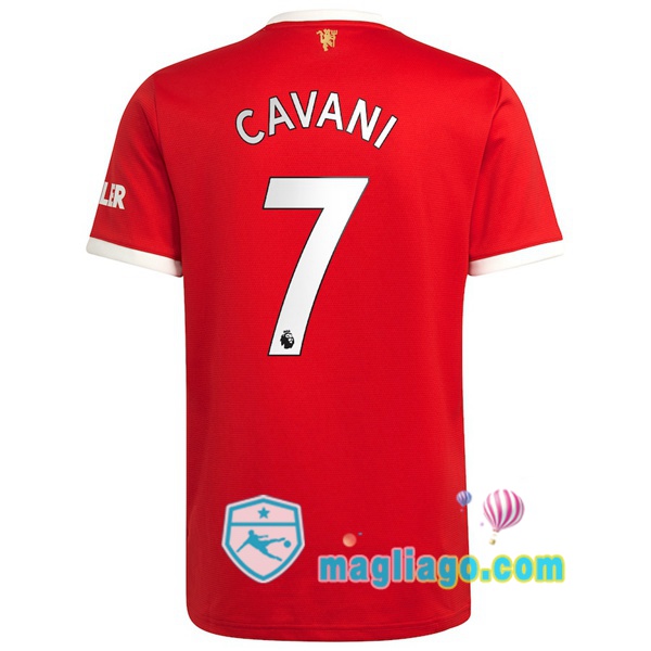 Magliago - Passione Maglie Thai Affidabili Basso Costo Online Shop | Maglia Manchester United (Cavani 7) Uomo Prima 2021/2022