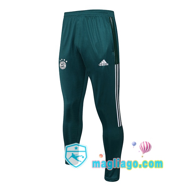 Magliago - Passione Maglie Thai Affidabili Basso Costo Online Shop | Pantaloni Da Allenamento Bayern Monaco Verde 2021/2022