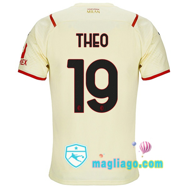 Magliago - Passione Maglie Thai Affidabili Basso Costo Online Shop | Maglia AC Milan (THEO 19) Uomo Seconda 2021/2022